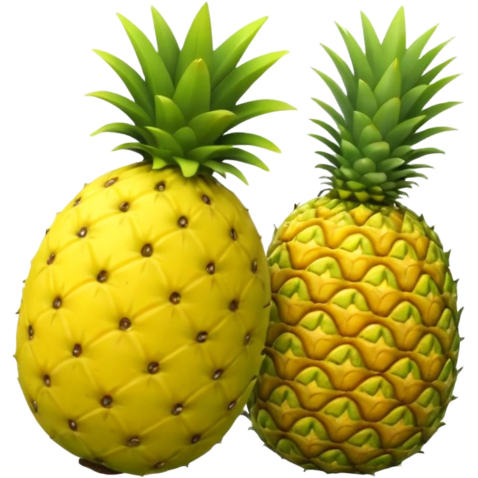 Lemon, Banana, Pineapple emoji