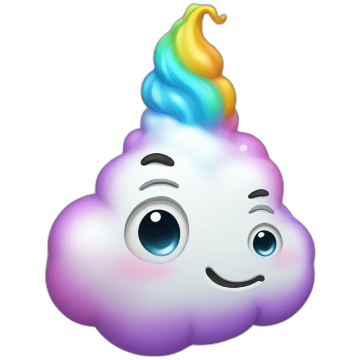 unicorn fart emoji
