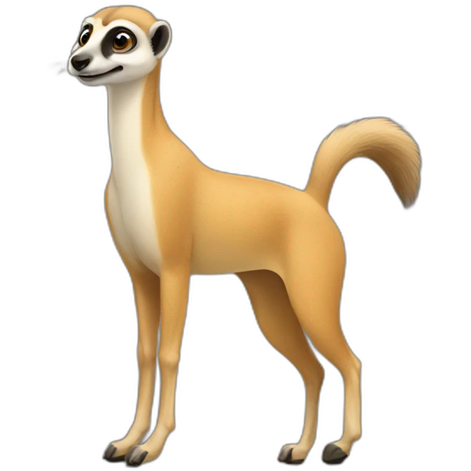 horse-meerkat emoji