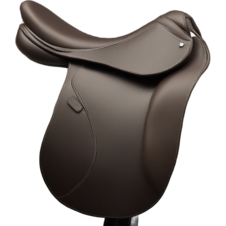 dark brown voltaire saddle  emoji