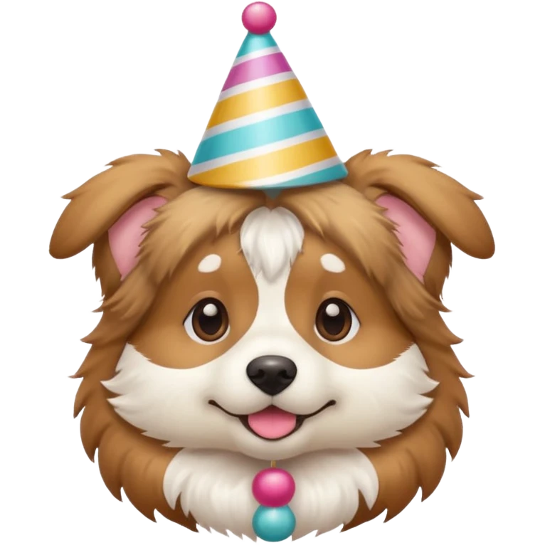 cute dog in game Party Animal emoji