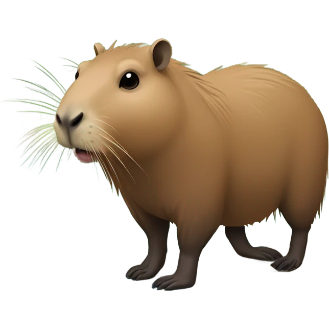 Capybara emoji