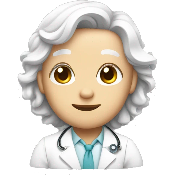 White cute aesthethic doc with a bow emoji
