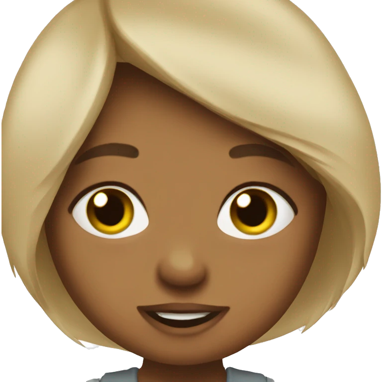 Bruine baby kat emoji