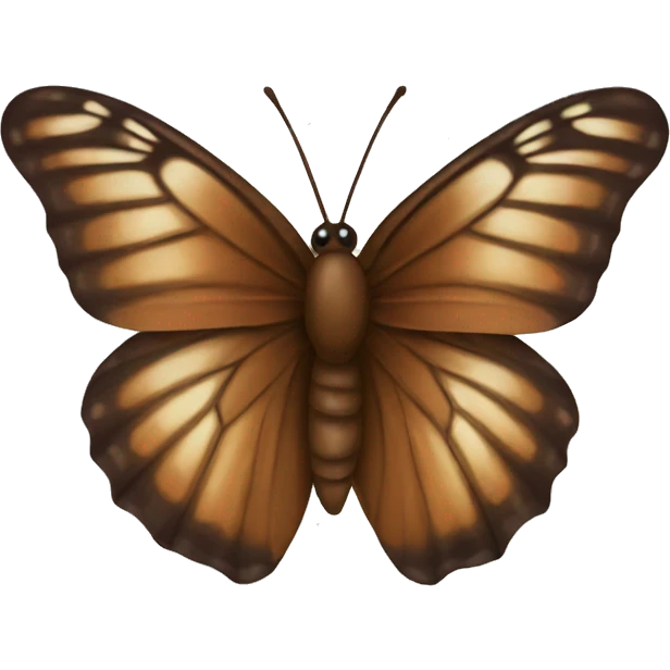 Brown butterfly  emoji
