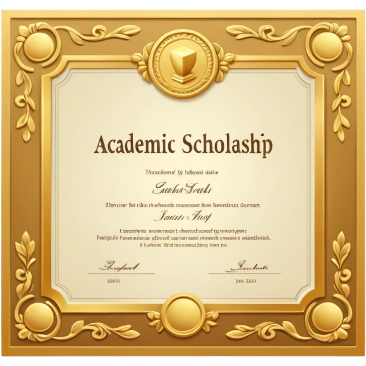 academic schoolarship emoji