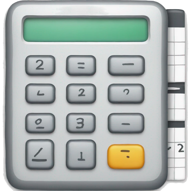 calculator learning emoji