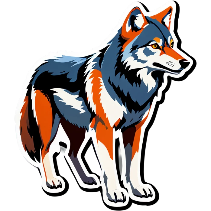 Wolf emoji