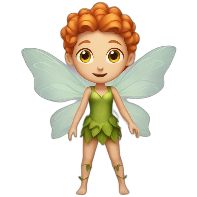 Ginger Ginny fairy emoji