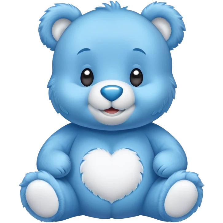 Blue care bear emoji emoji