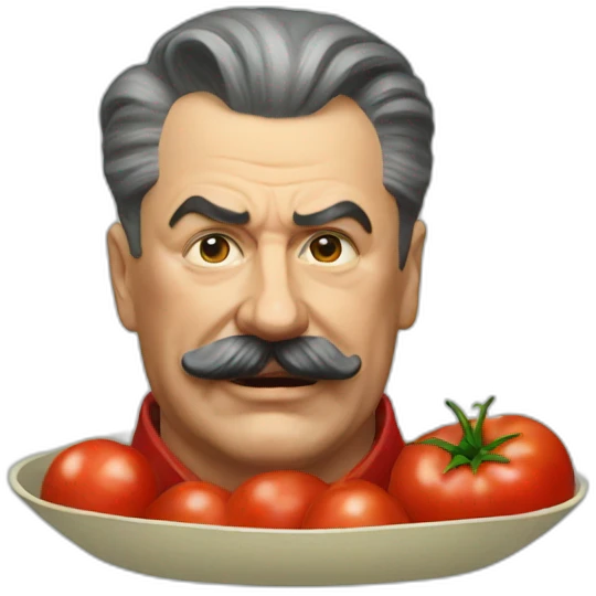 stalin eat tomato emoji