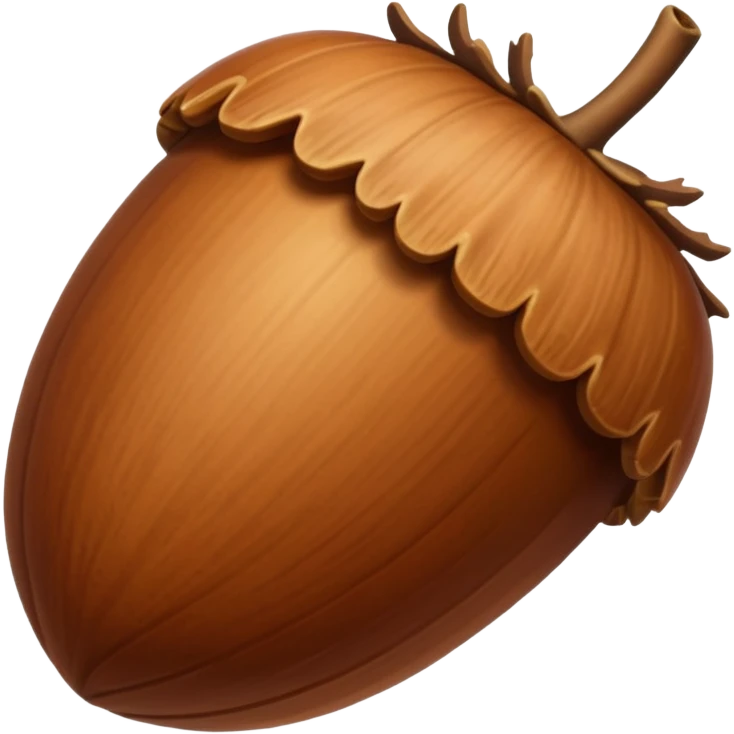Fall singular acorn emoji