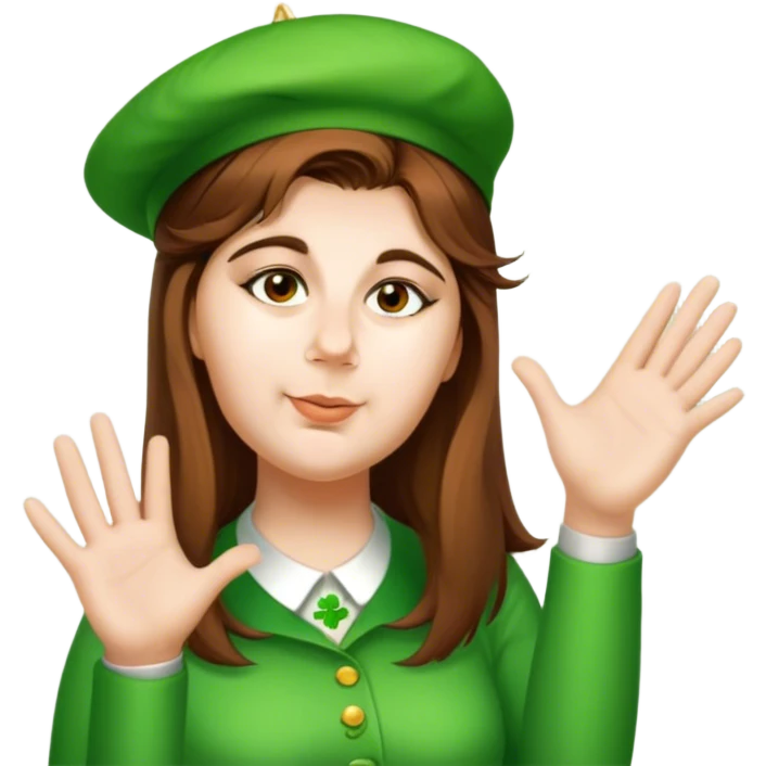 Irish Howdy emoji