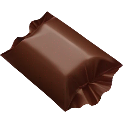 chocolate wrapper emoji