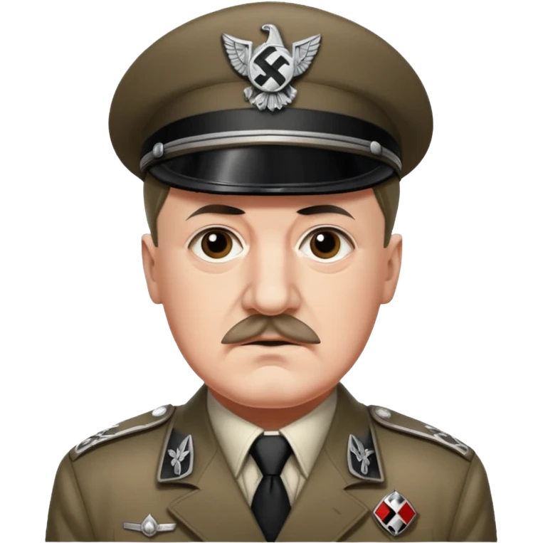 Adolph Hitler nazi emoji
