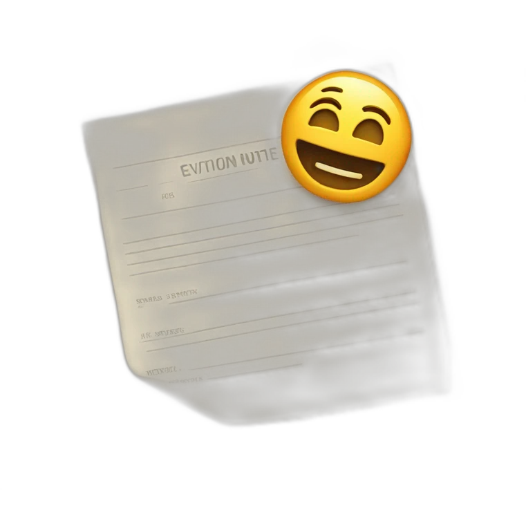 Eviction notice emoji