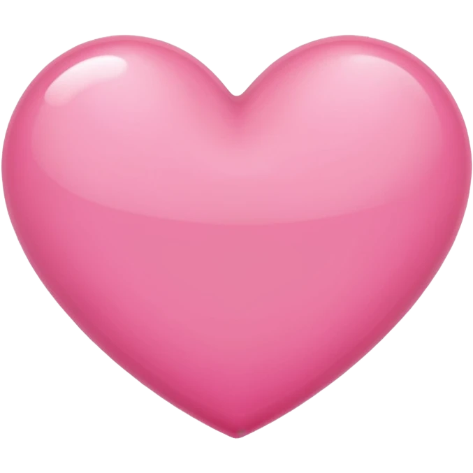 Heart pink emoji