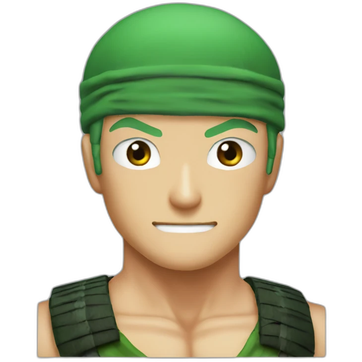 roronoa zoro emoji