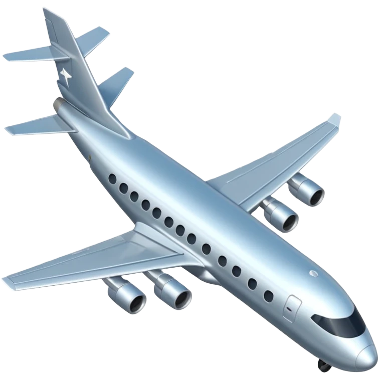 avion up view flat no-ismométrique emoji