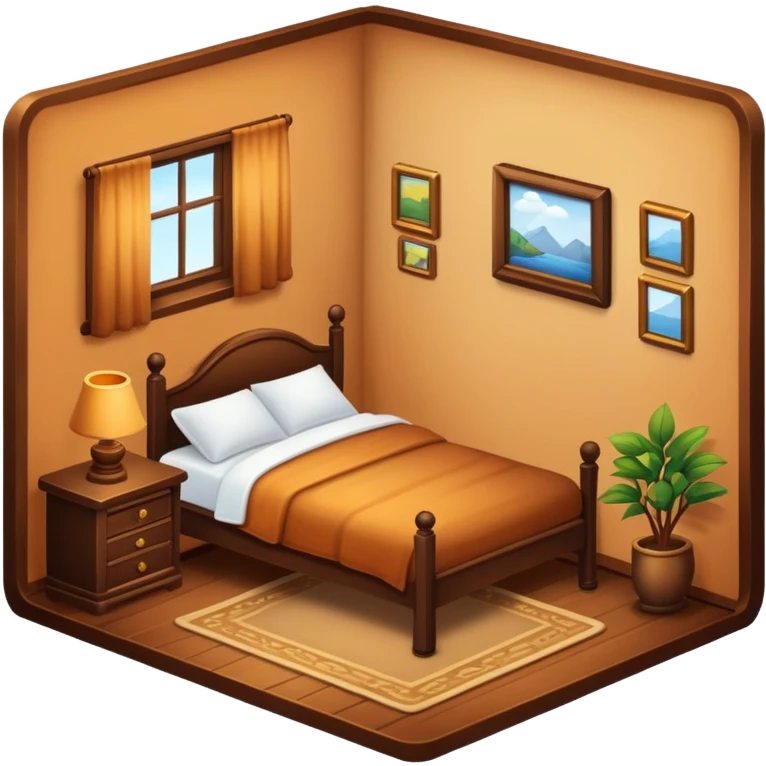 Brown room emoji
