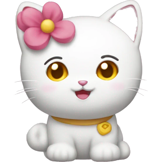 Hello kity emoji