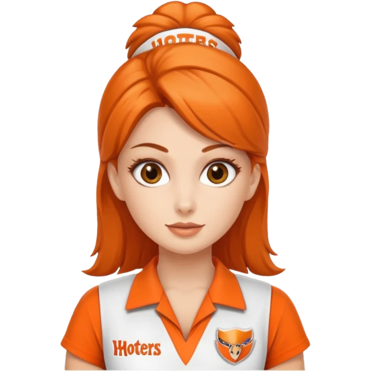 make a hooters girl  emoji