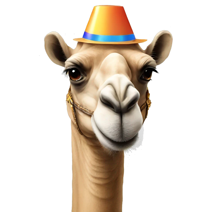 party camel emoji