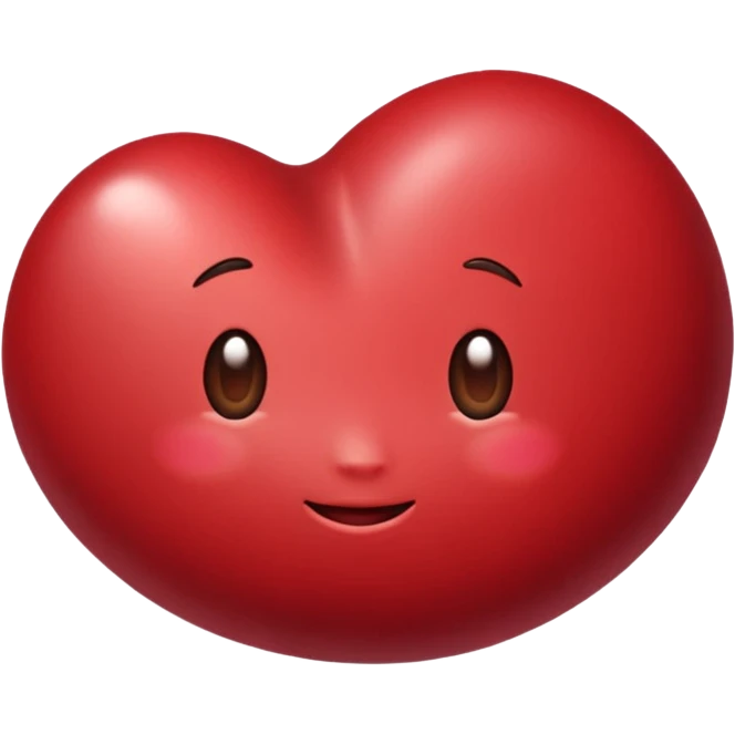 red bean emoji