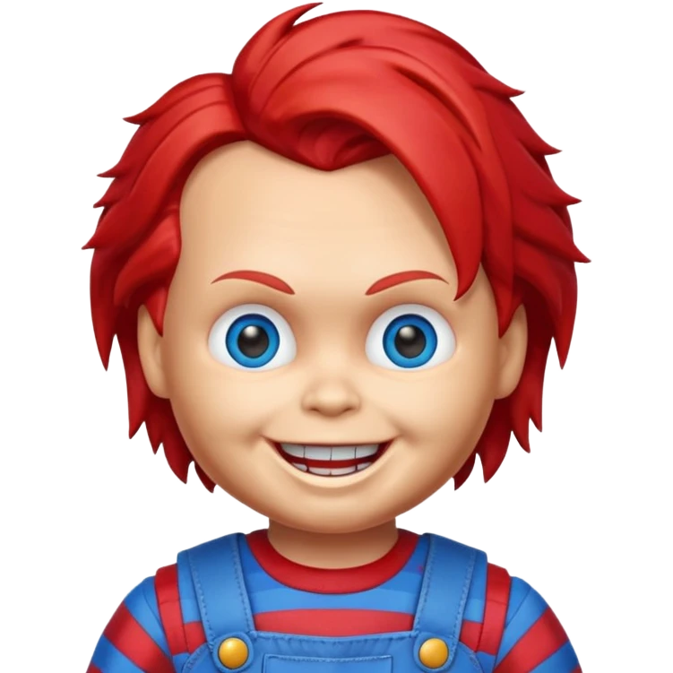 Un emojin de chuky emoji