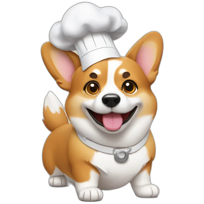 corgi-chef emoji