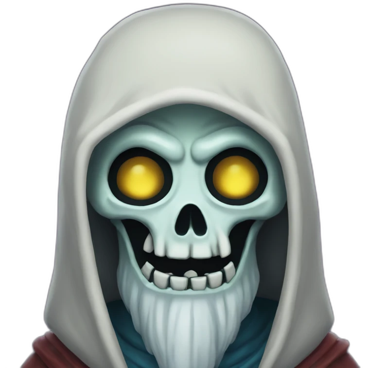 the lich adventure time closeup emoji