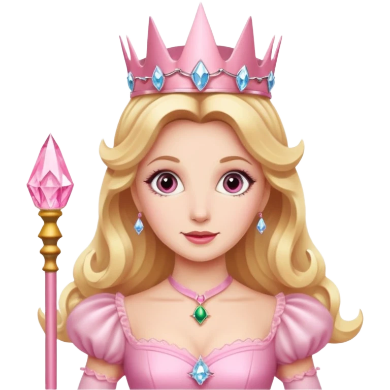 Glinda, the good witch pink emoji