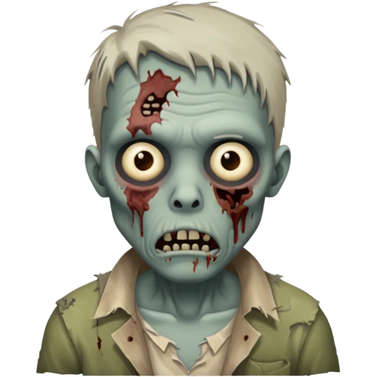 Faça uma zumbi emoji