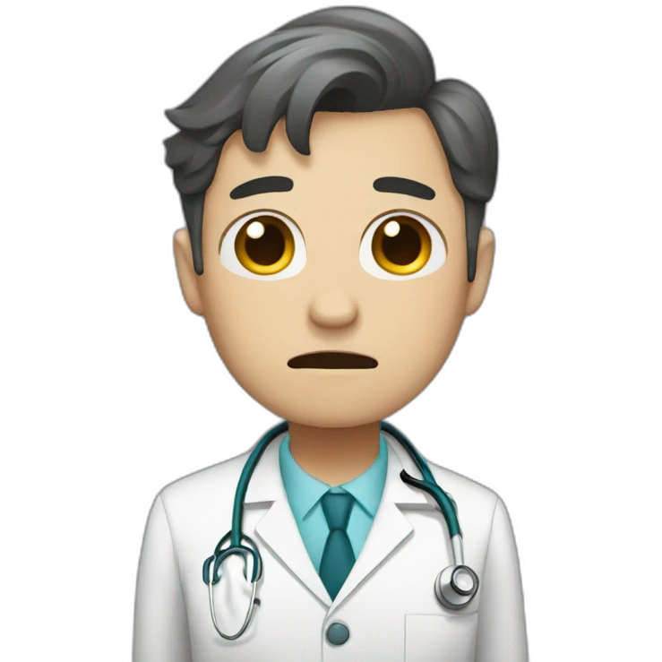 Doctor cry emoji