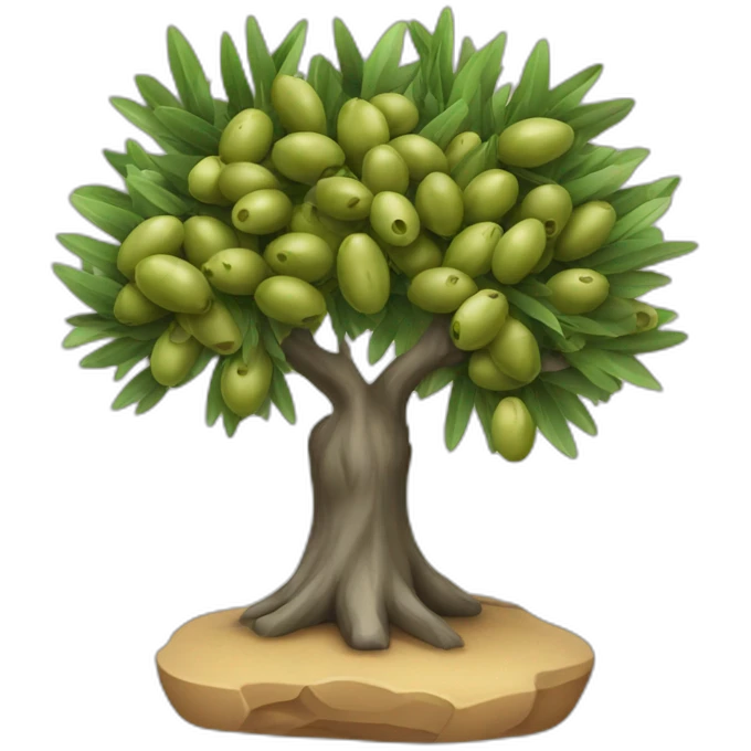 olive tree emoji