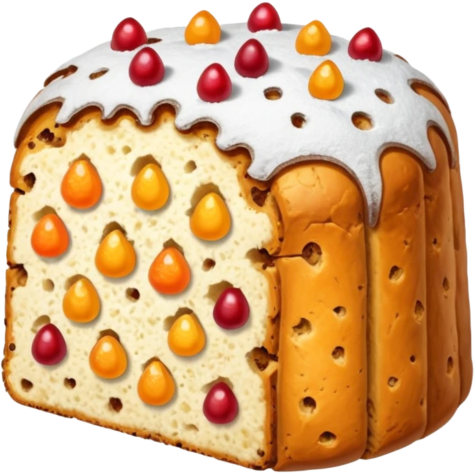 slice of panettone emoji
