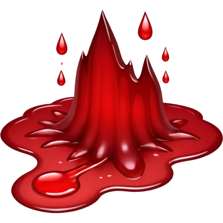 Scratch blood emoji