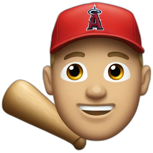 mike trout emoji