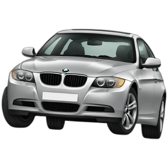 Bmw 3 series g black emoji