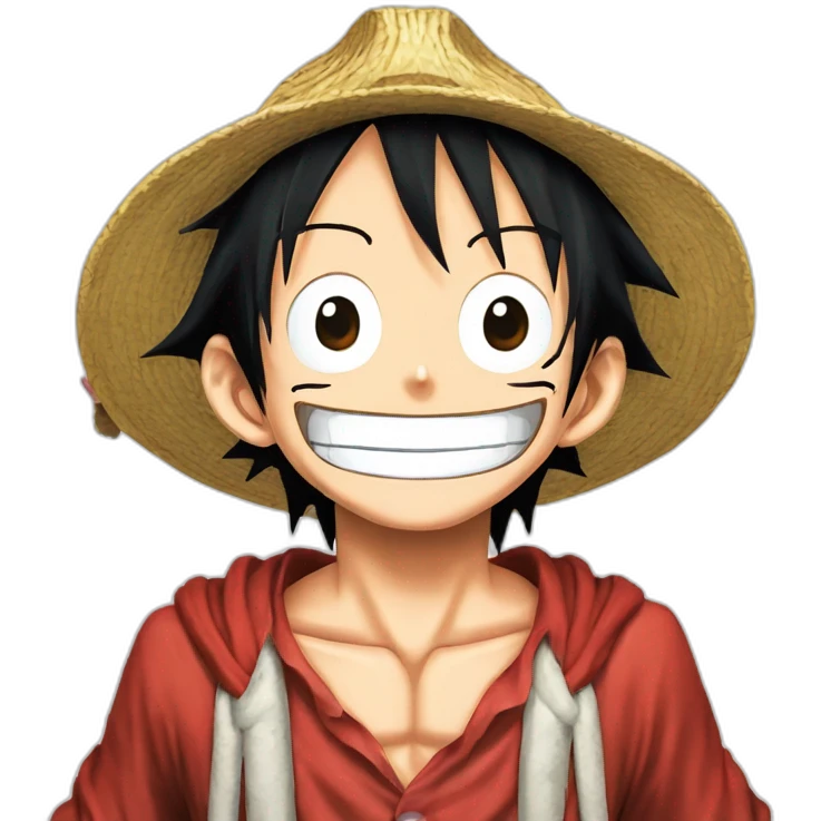 Monkey D Luffy mugiwara emoji