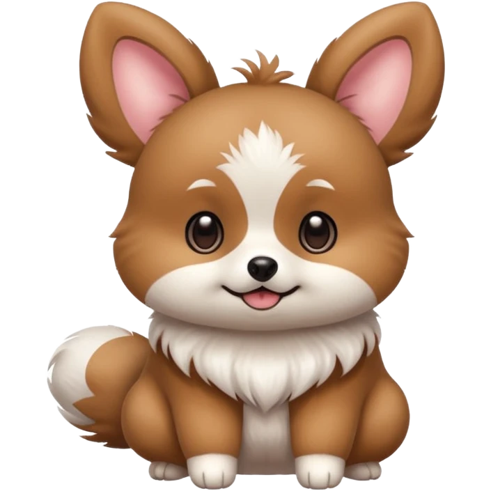 Teddiursa-Minccino-Pomeranian-fusion  emoji