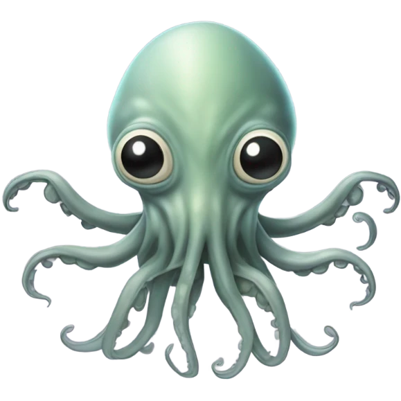 Squidward alien creature on six legs emoji