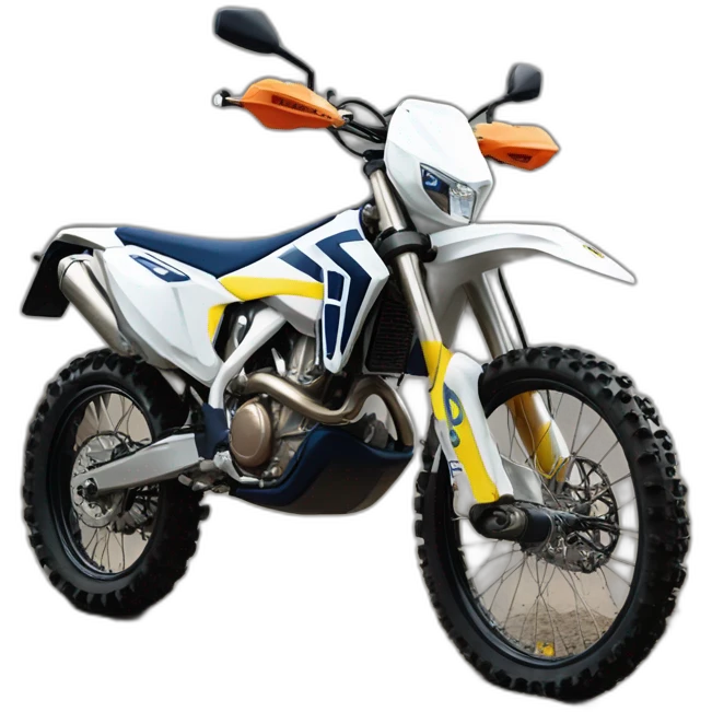 Husqvarna dirt bike emoji