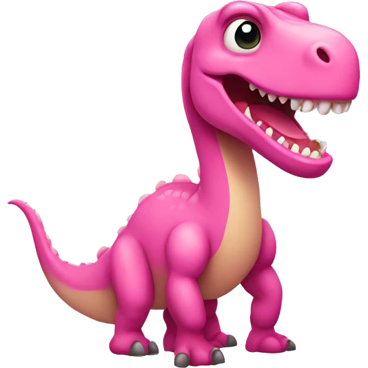 pink dinosaur emoji