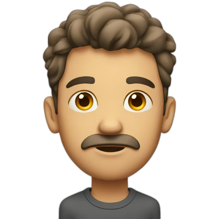 man thinking emoji