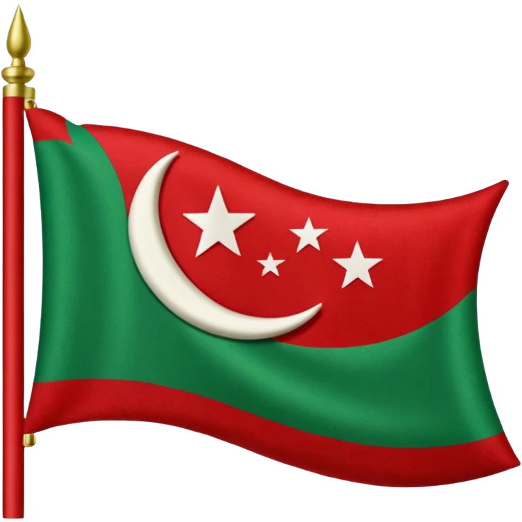 Türkmen flag emoji