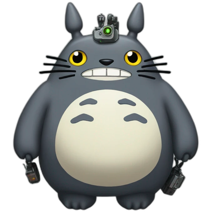 cyberpunk totoro emoji