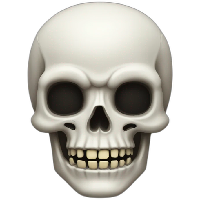 SkullAngel happy emoji