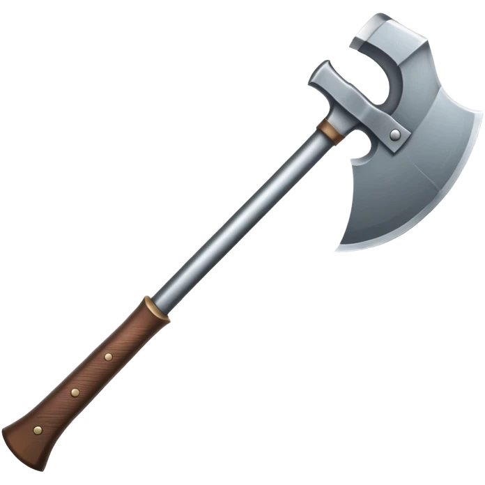 double bladed axe emoji