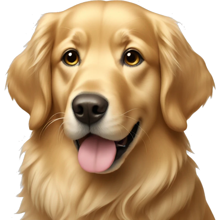 golden retriever  emoji